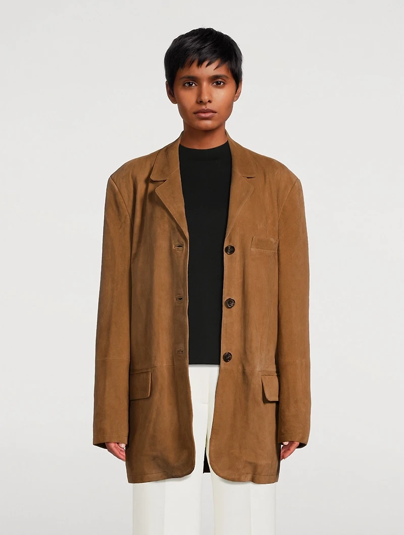 Weekend Suede Blazer