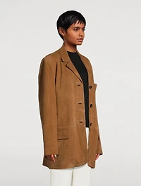 Weekend Suede Blazer