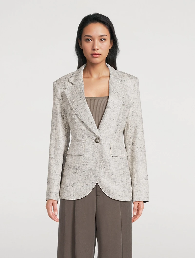 Seamed Blazer