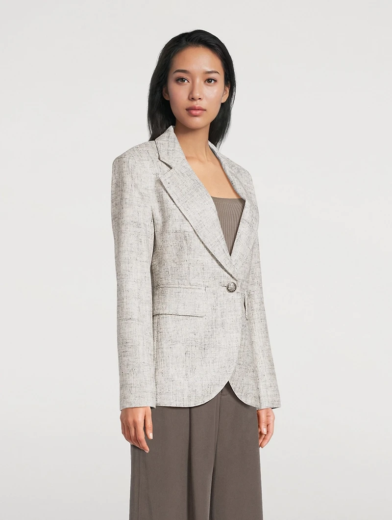 Seamed Blazer
