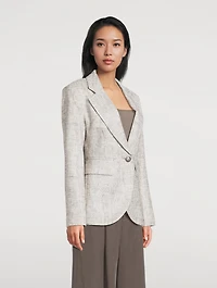 Seamed Blazer