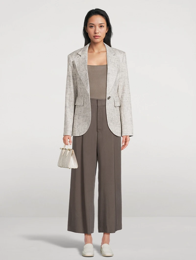 Seamed Blazer