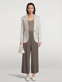 Seamed Blazer