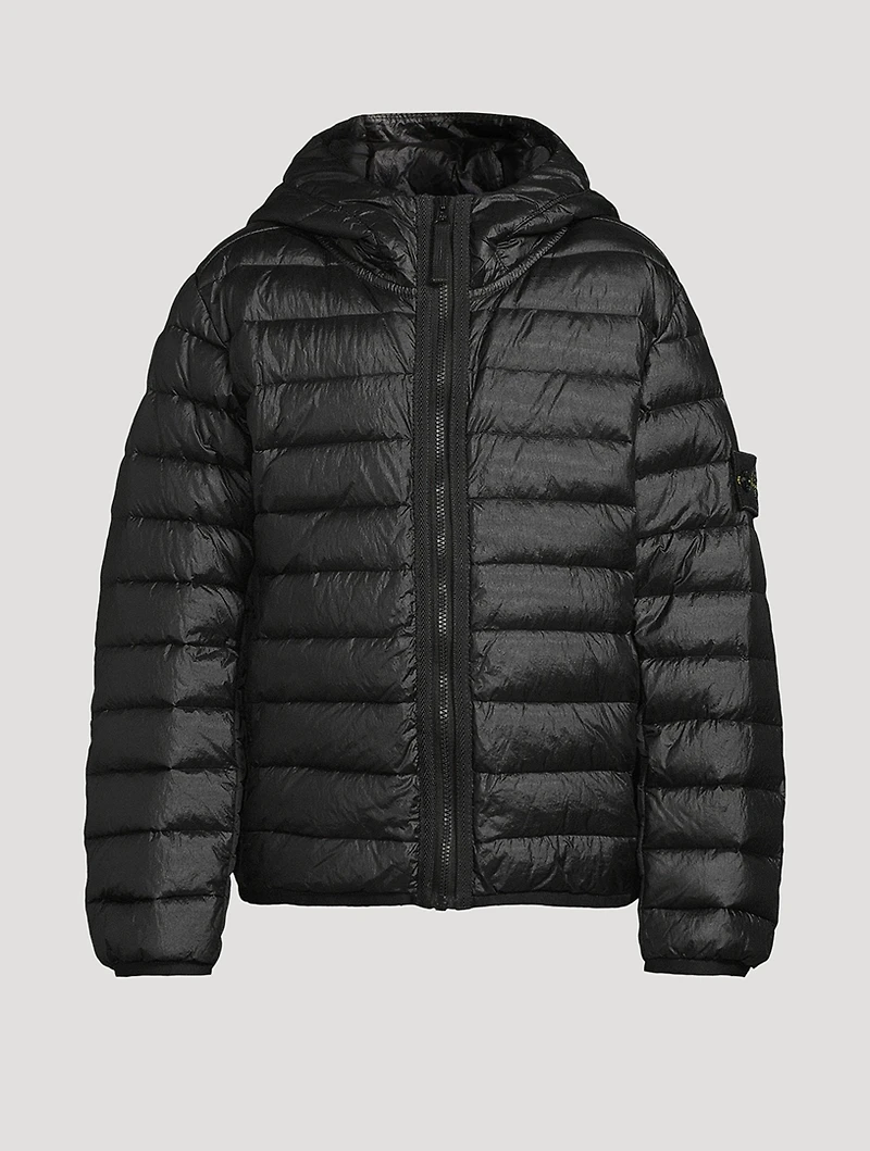 Nylon Down Puffer Jacket
