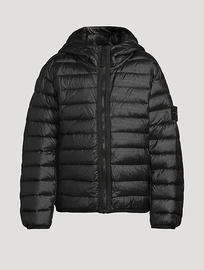 Nylon Down Puffer Jacket