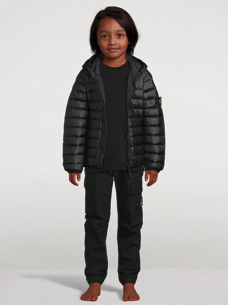 Nylon Down Puffer Jacket