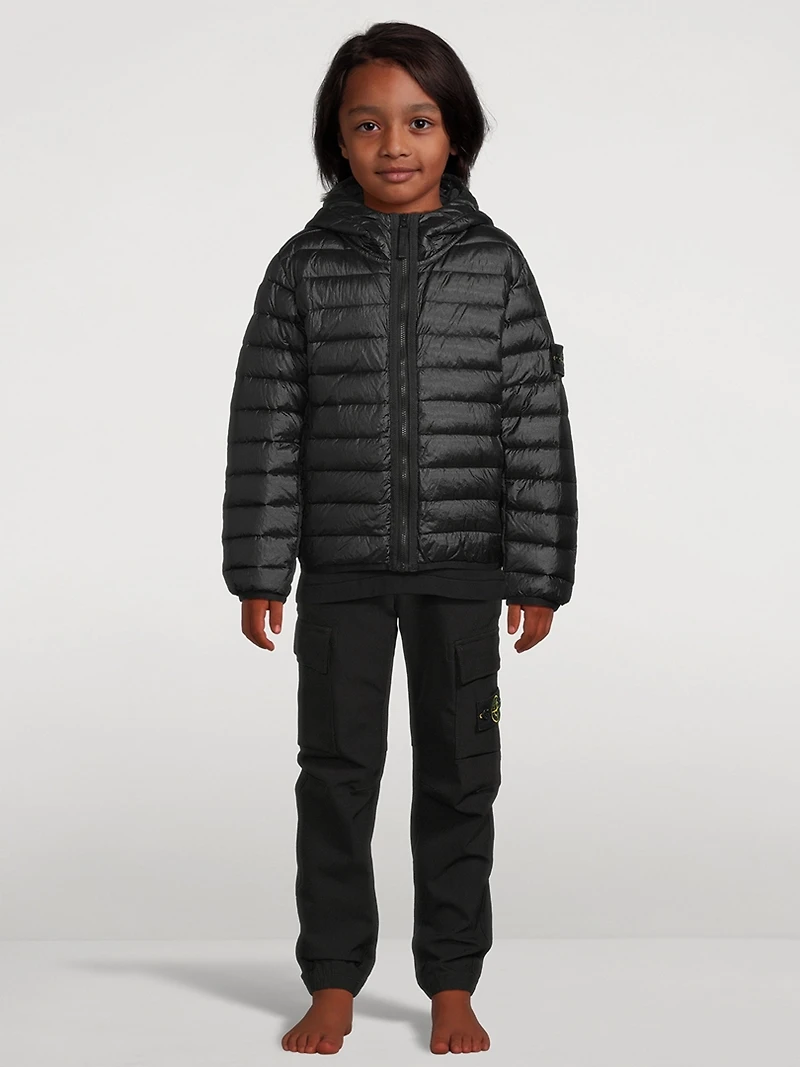 Nylon Down Puffer Jacket