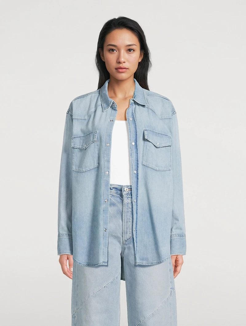 Kayla Rancher Denim Shirt