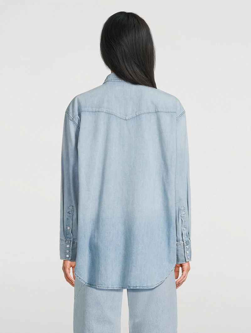 Kayla Rancher Denim Shirt