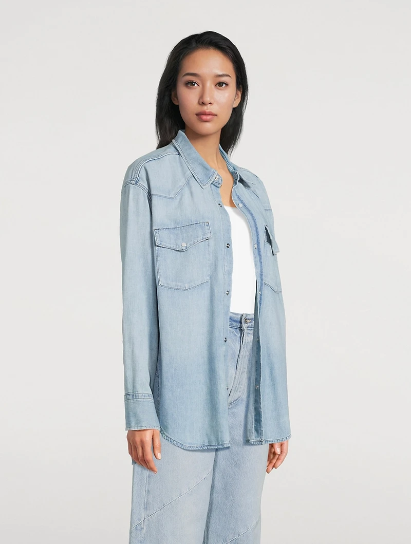 Kayla Rancher Denim Shirt