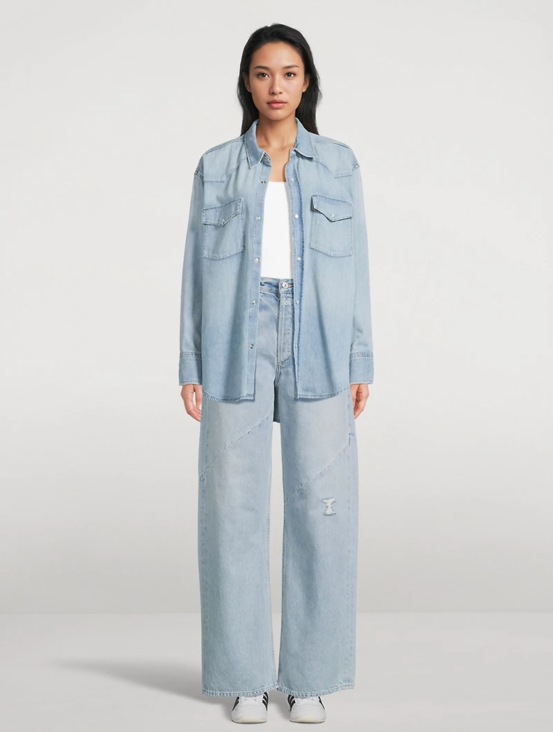 Kayla Rancher Denim Shirt