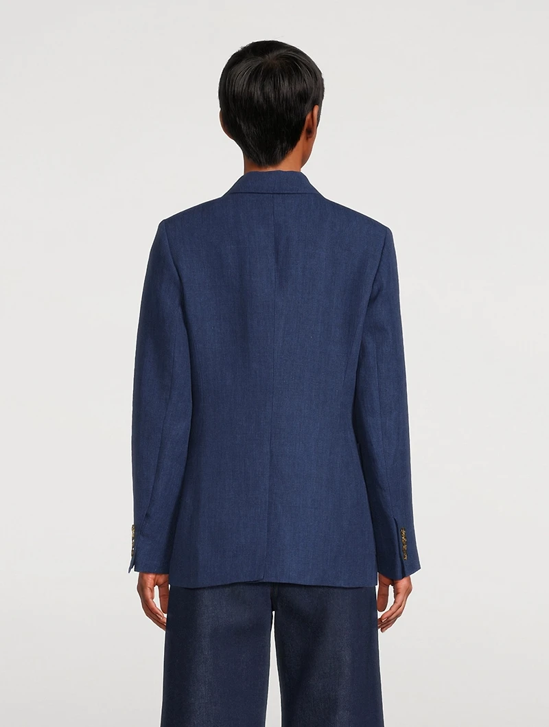 COH x Argent Chelsea Double-Breasted Blazer