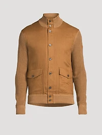 Hybrid Linen Cardigan