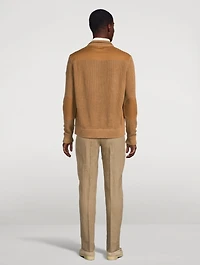 Hybrid Linen Cardigan