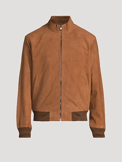 Suede Zip Jacket