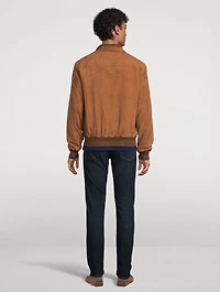 Suede Zip Jacket