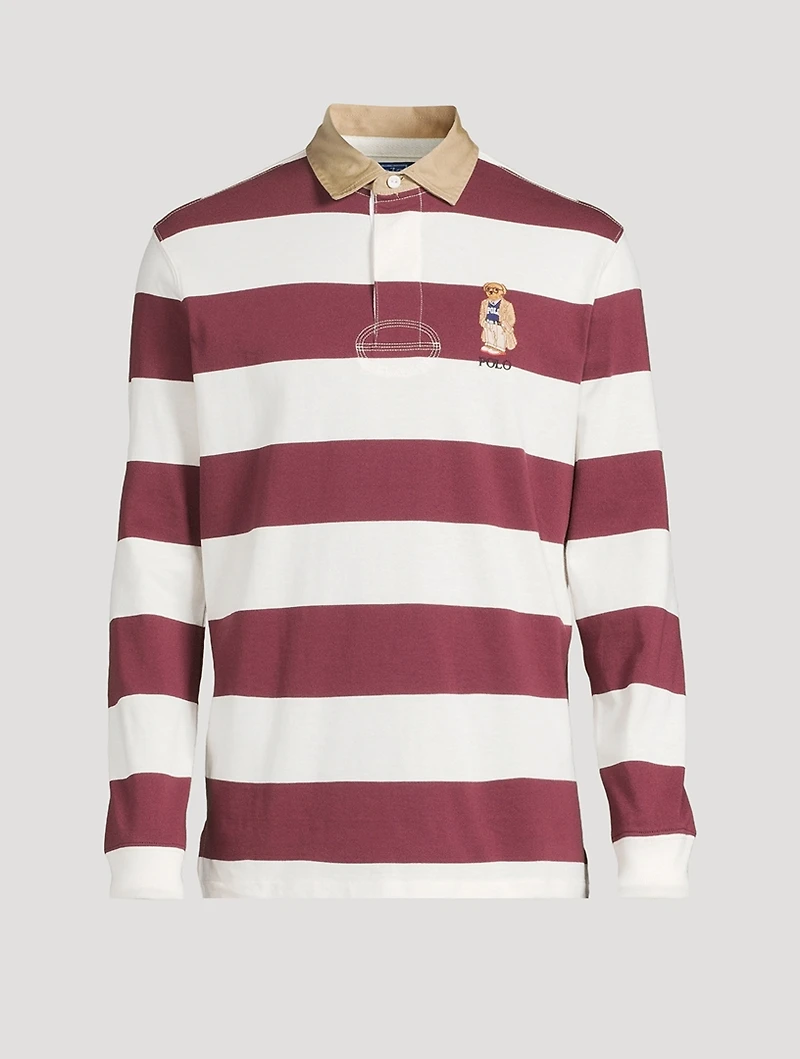 Classic Fit Polo Bear Jersey Rugby Shirt