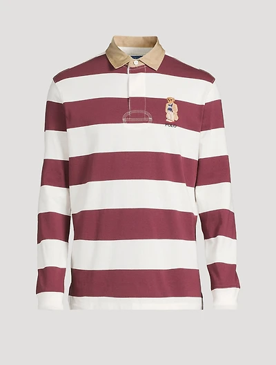 Classic Fit Polo Bear Jersey Rugby Shirt