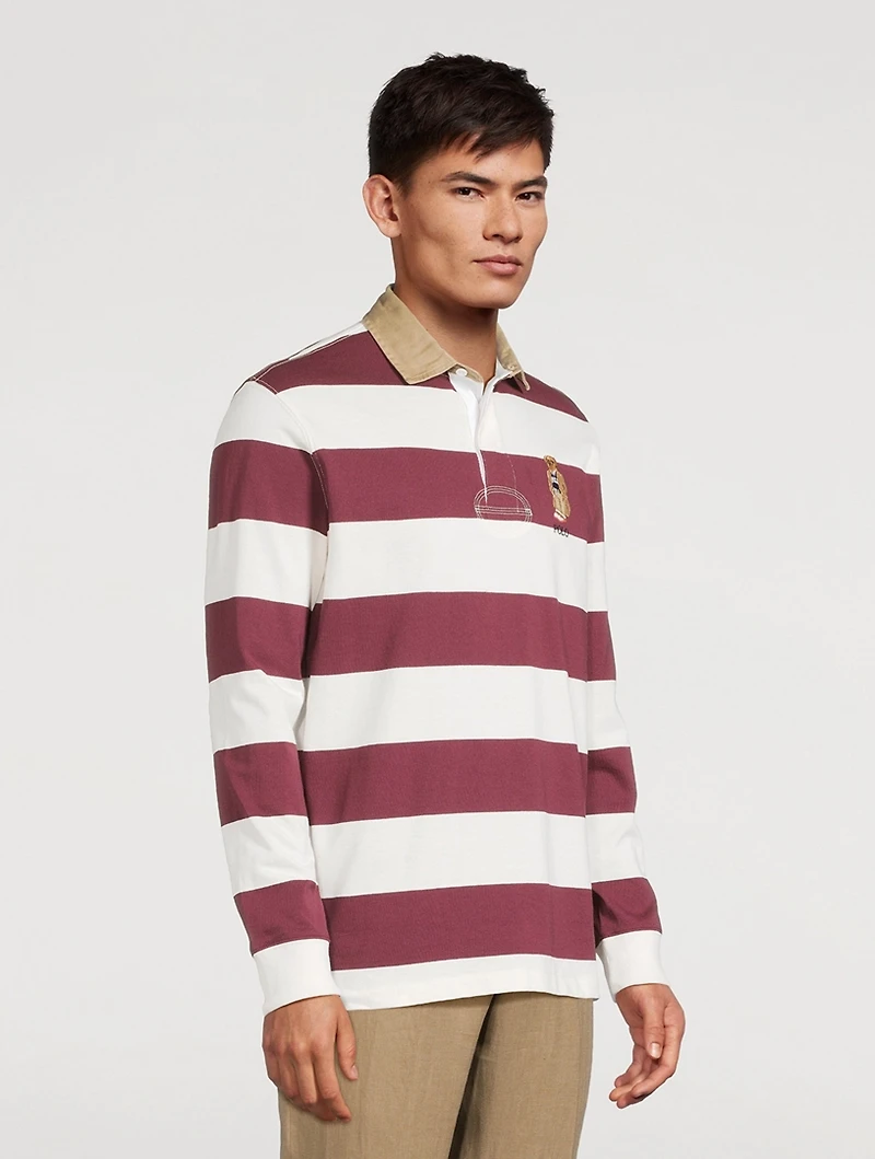 Classic Fit Polo Bear Jersey Rugby Shirt