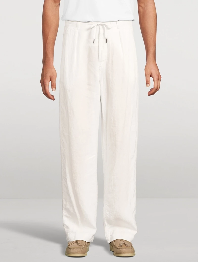 Lateef Linen Relaxed Pants