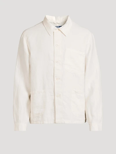 Linen Utility Jacket