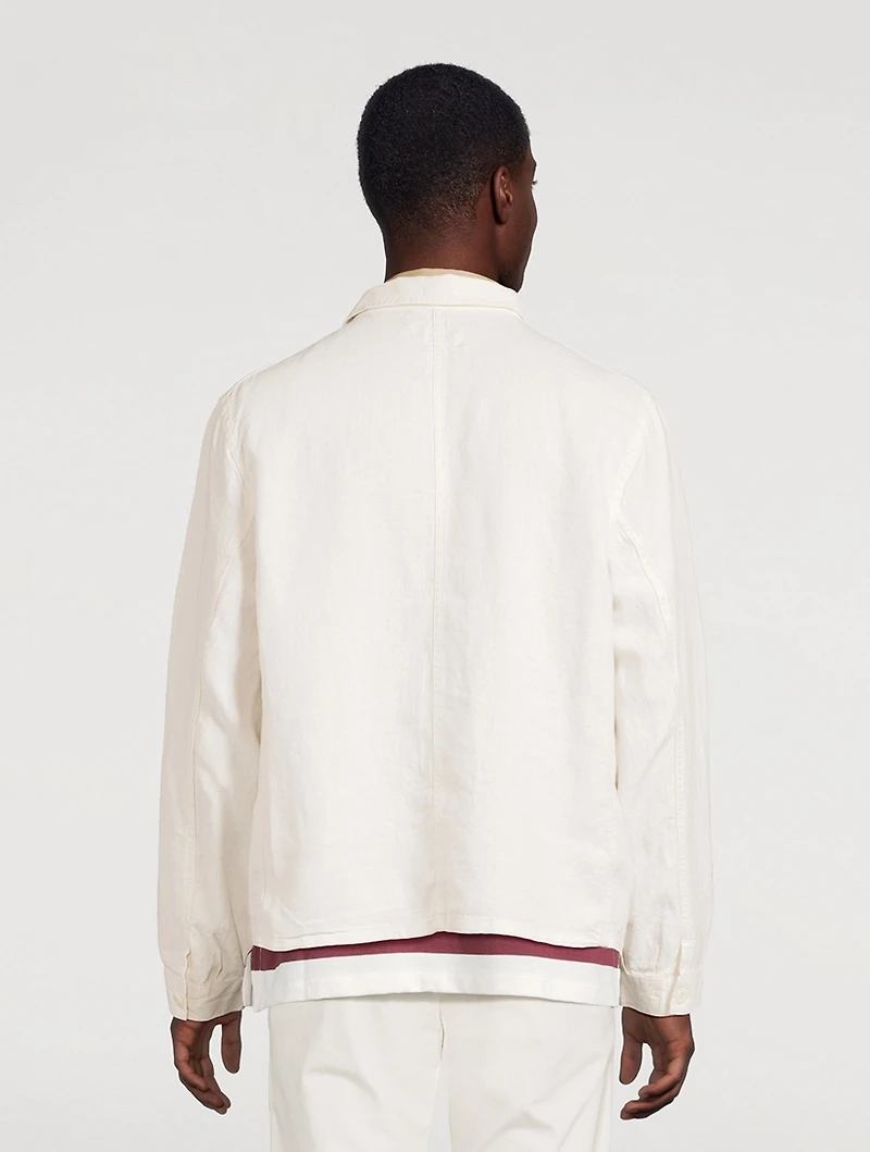 Linen Utility Jacket