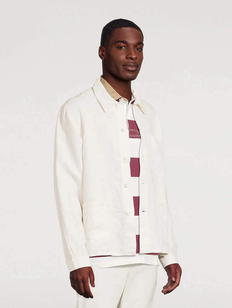 Linen Utility Jacket