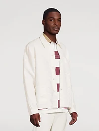 Linen Utility Jacket