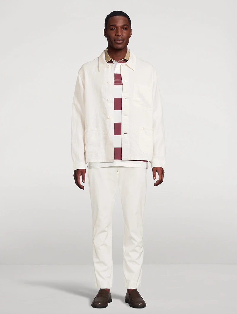 Linen Utility Jacket
