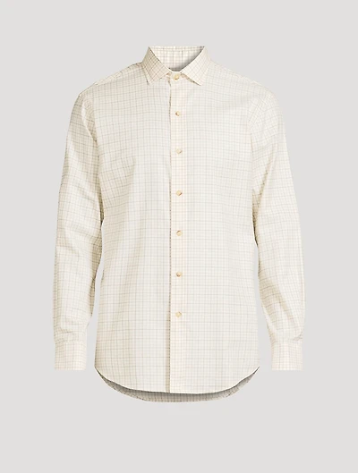 Classic Fit Tattersall Twill Shirt