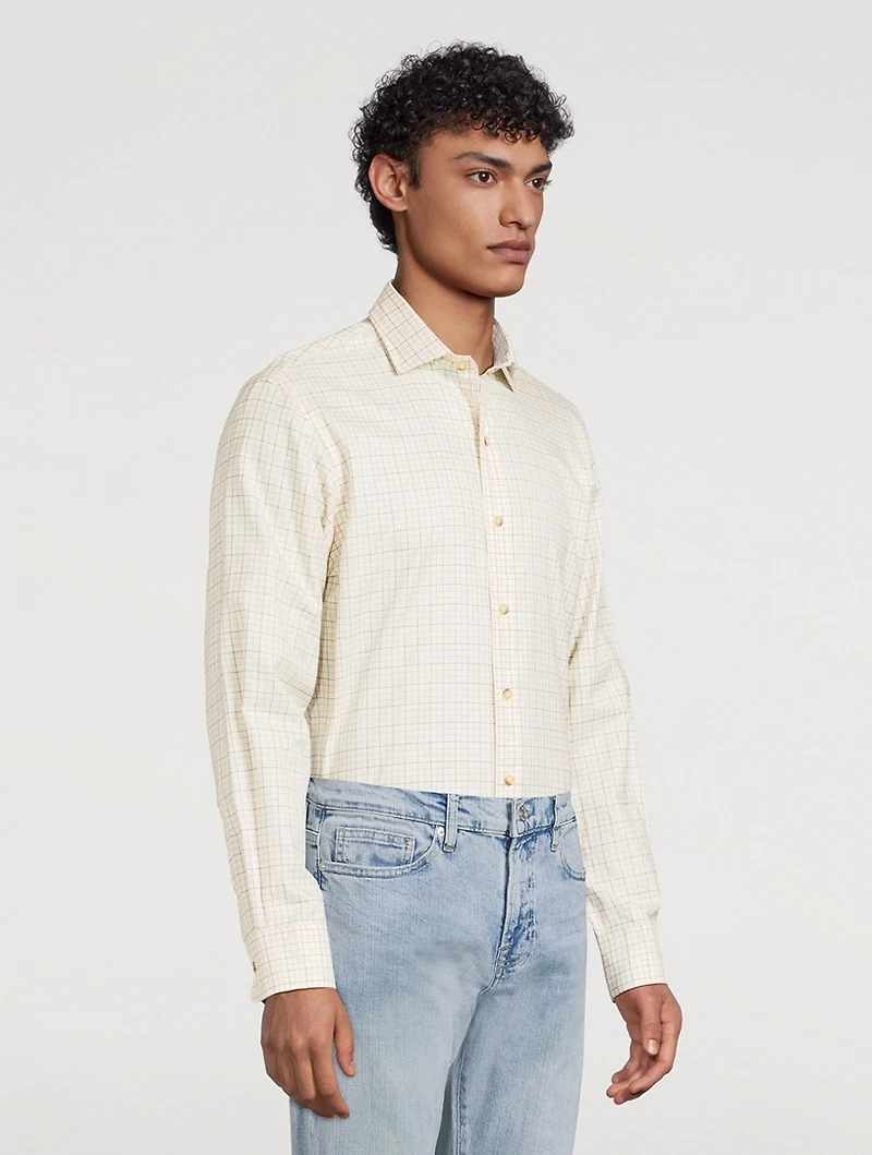 Classic Fit Tattersall Twill Shirt