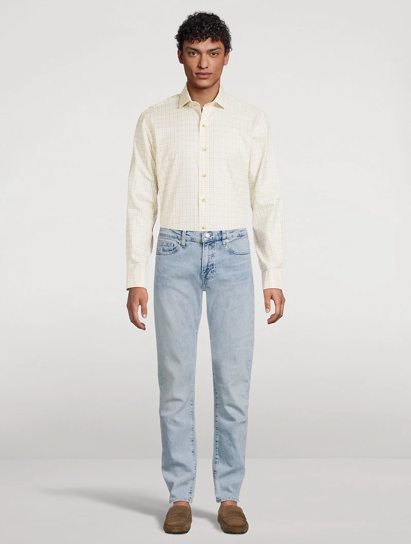 Classic Fit Tattersall Twill Shirt