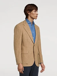 The RL67 Houndstooth Linen-Blend Jacket