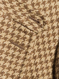 The RL67 Houndstooth Linen-Blend Jacket