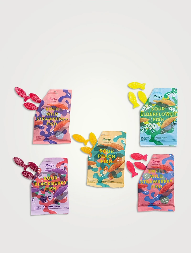 Gummy Fish Collection Candy Gift Box