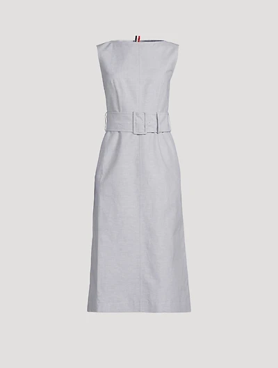 Belted Sheath Dress