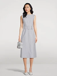 Belted Sheath Dress