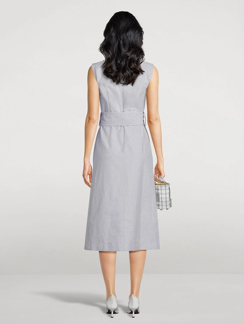 Belted Sheath Dress