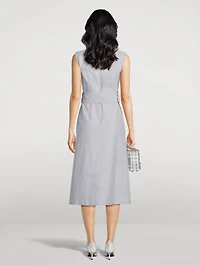 Belted Sheath Dress