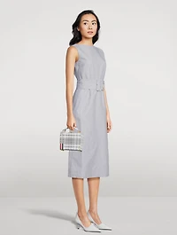 Belted Sheath Dress
