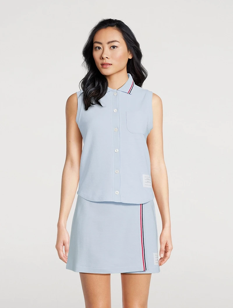 Cotton Waffle Shirt