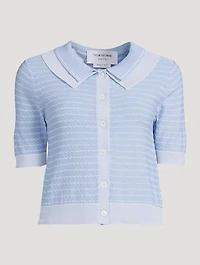Double-Collar Cardigan