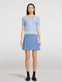Double-Collar Cardigan