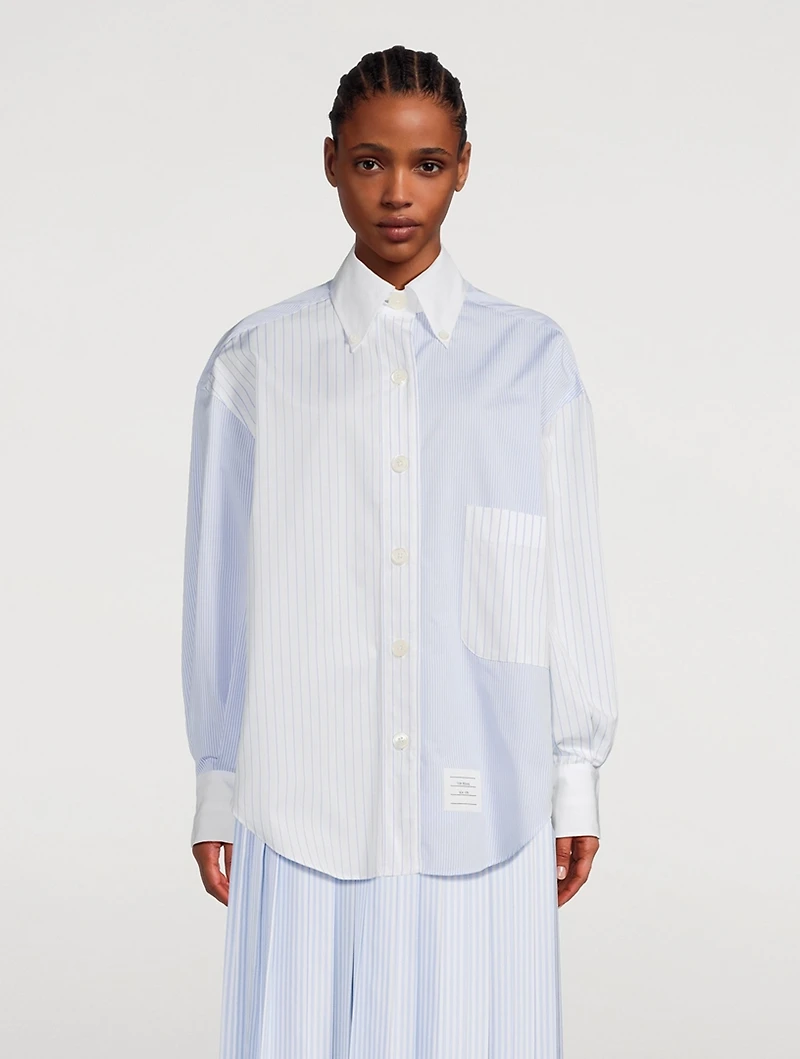 Funmix Shirt Stripe Print