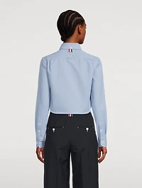 Cropped Denim Shirt