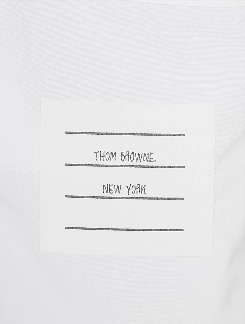 Cropped Poplin Shirt