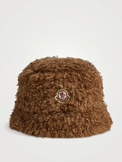 Faux Shearling Bucket Hat