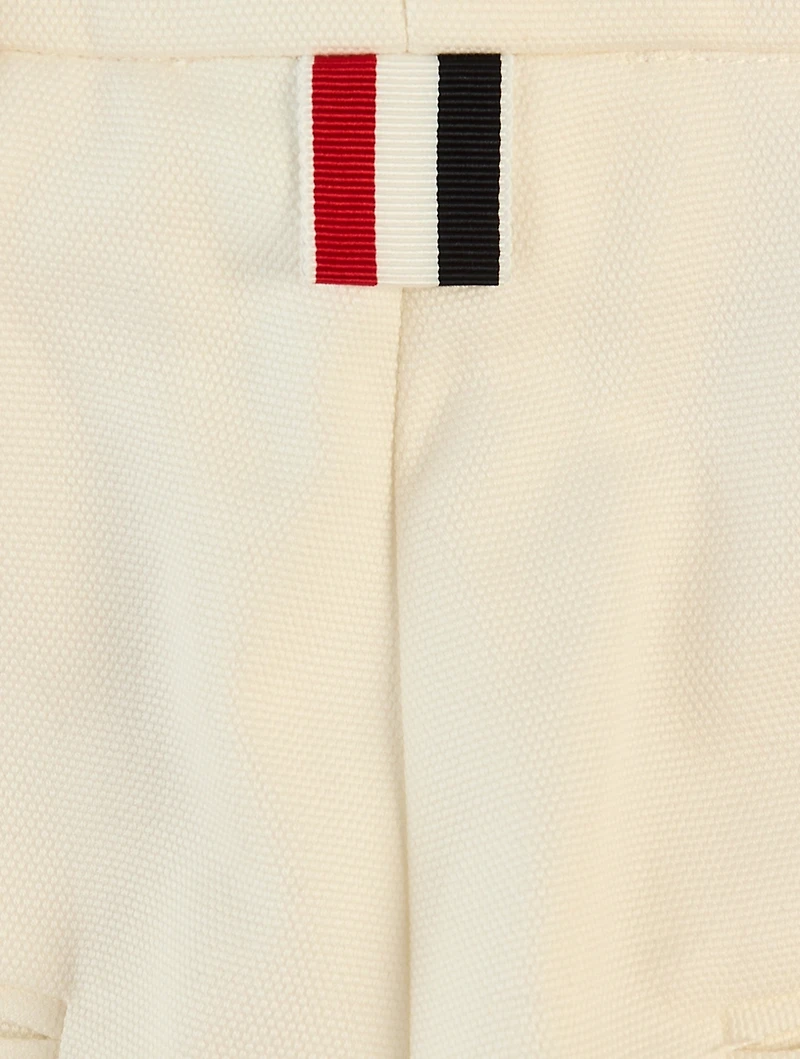 Cotton Canvas Trousers