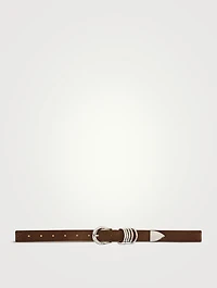 Hollyhock Suede Belt
