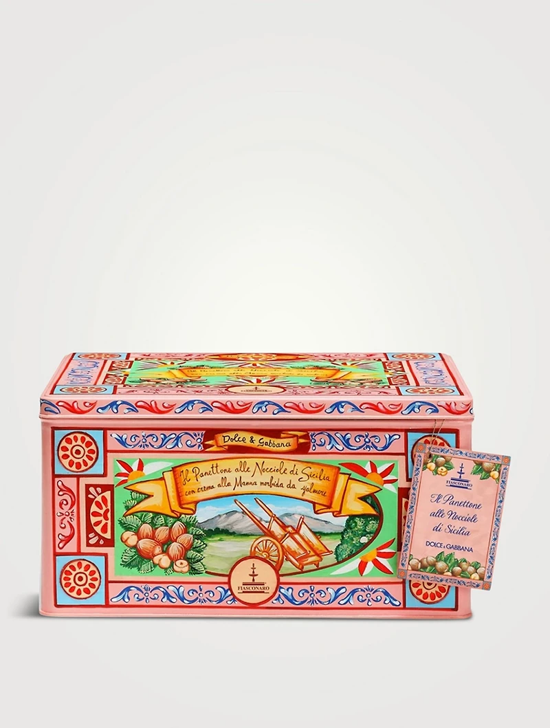 Dolce & Gabbana Panettone By Fiasconaro Hazelnut & Crema Alla Manna, 1kg